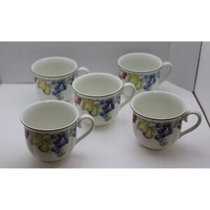 Villeroy & Boch French Garden Fleurence Fruit Motif Porcelain Mug Luxembourg
